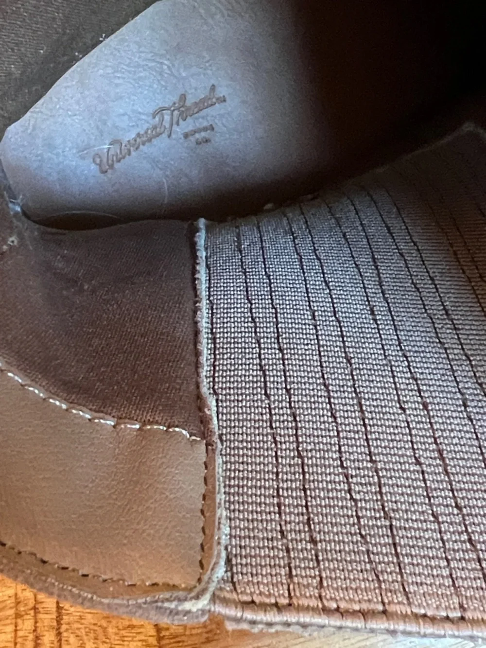 Universal Thread Women's Tan Suede Block Heel Chelsea Boot